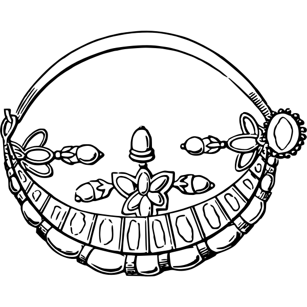 SVG Traditional jewelry