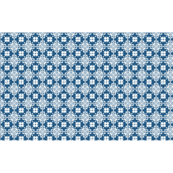 SVG Traditional Portuguese tile pattern