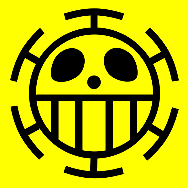 SVG Trafalgar law logo