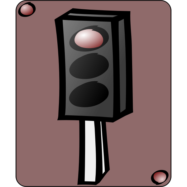 SVG Traffic lights cartoon art