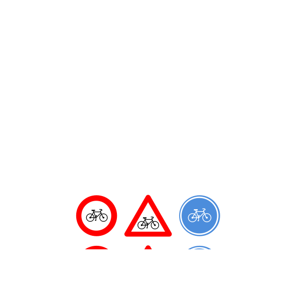 SVG Traffic signs