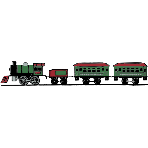SVG Train set