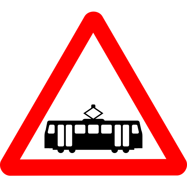 SVG Tram icon