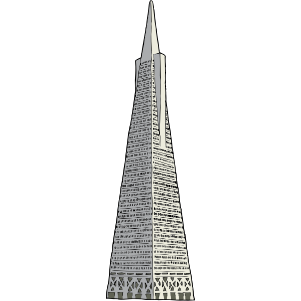 SVG Transamerica Building