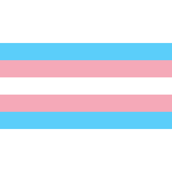 SVG Transgender Pride flag