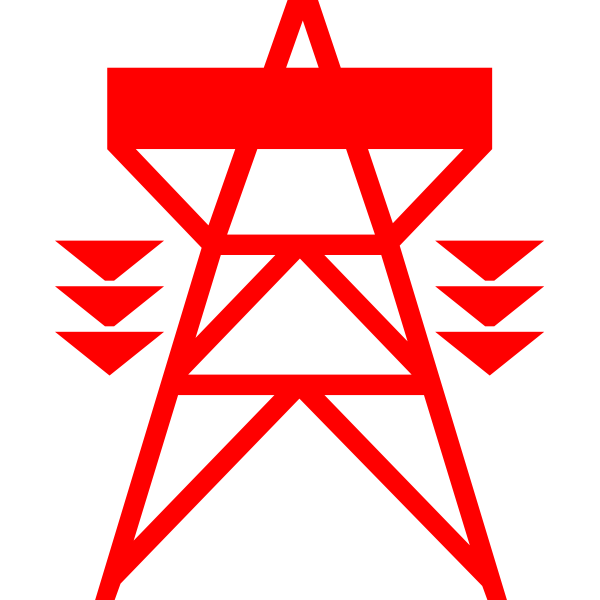 SVG Transmission tower