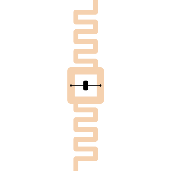 SVG Transponder vector illustration
