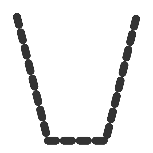 SVG Trashcan empty icon