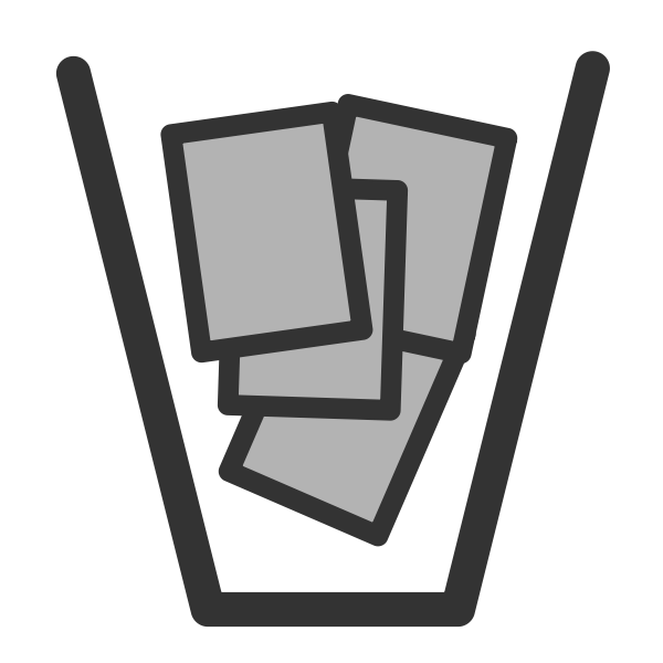 SVG Trashcan full icon