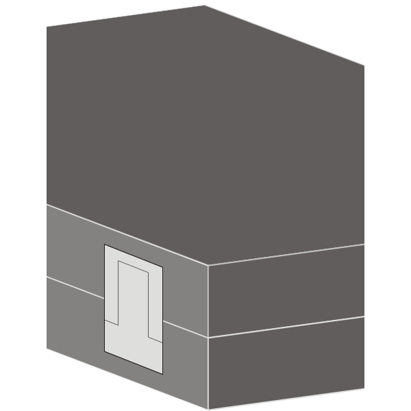 SVG Travel case bolt vector drawing