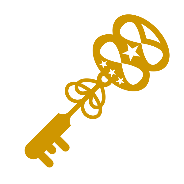 SVG Treasure key vector clip art
