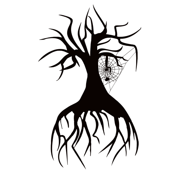 SVG Tree and spider