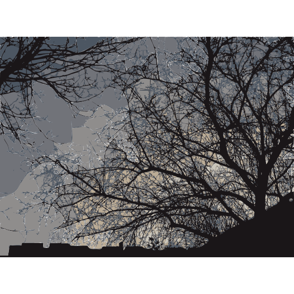 SVG Tree Branch Silhouette