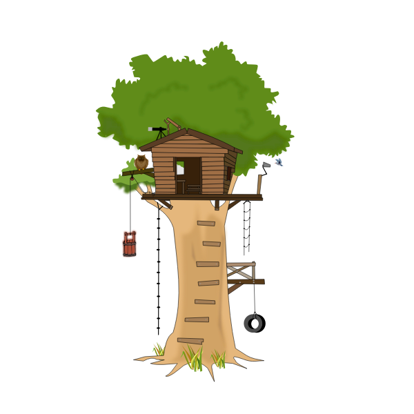 SVG Tree Club House