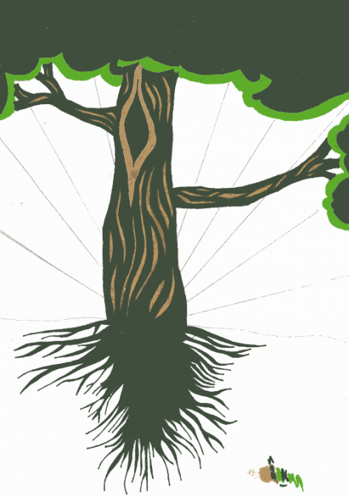 SVG tree from sketch