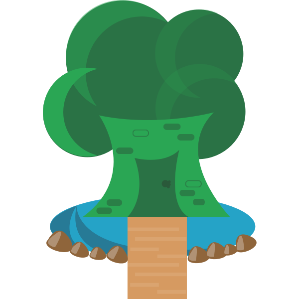 SVG Tree house