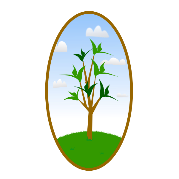 SVG Tree landscape