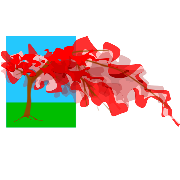 SVG tree plant