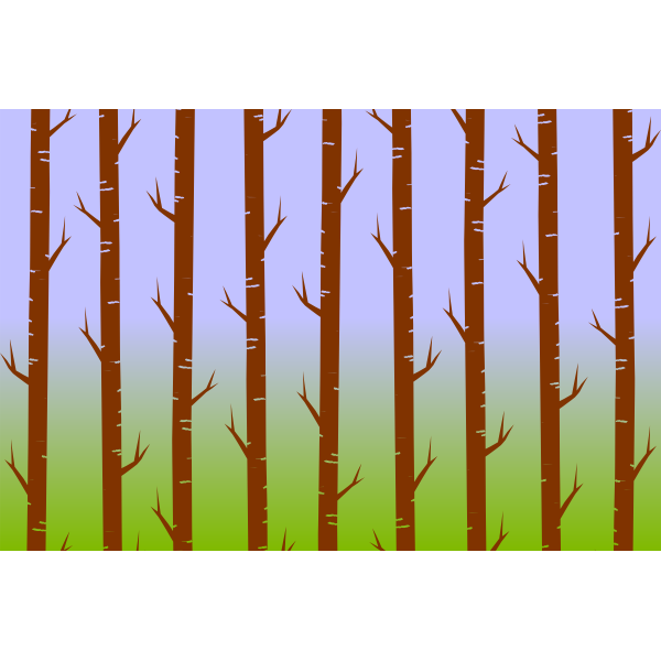 SVG Tree trunk pattern