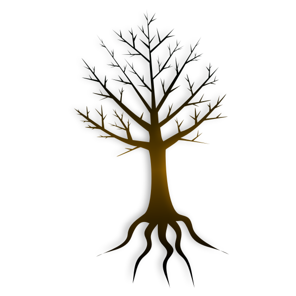 SVG Tree trunk vector illustration