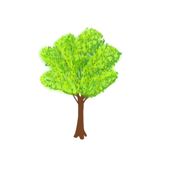 SVG Tree vector illustration