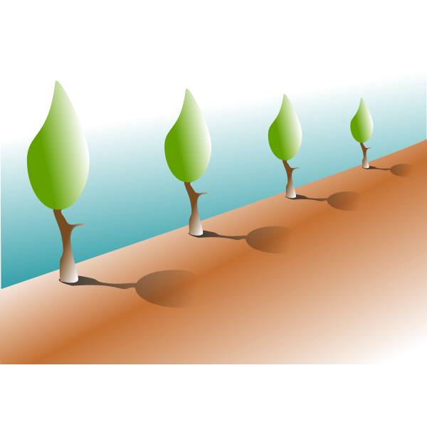 SVG Tree walk image