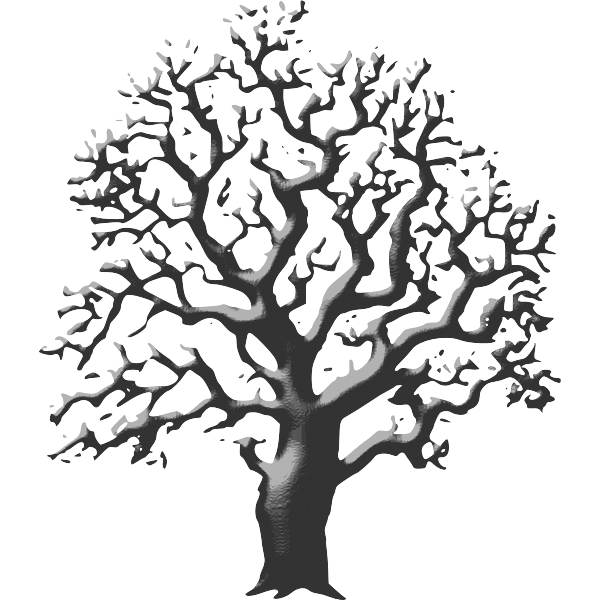 SVG Tree with snow