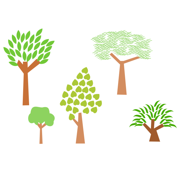 SVG trees
