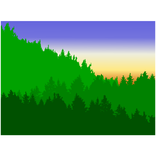 SVG Treescape Horizon