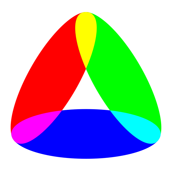 SVG Triangle in many colors