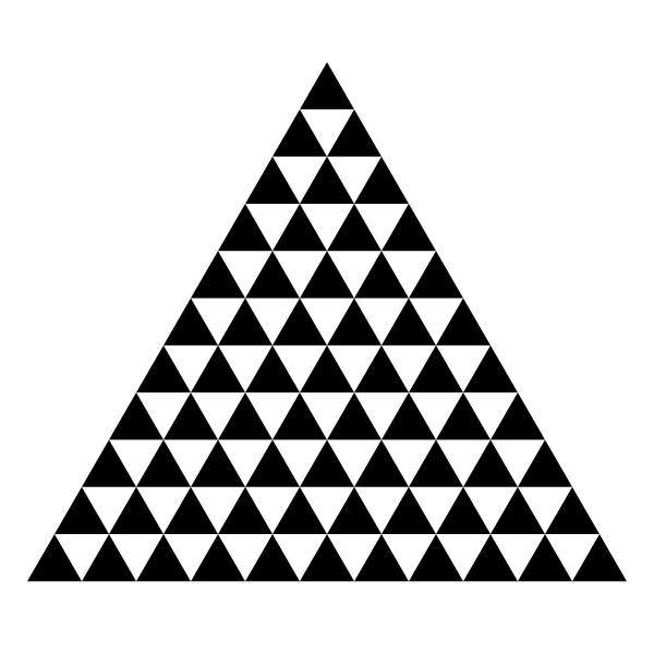 SVG triangle of triangles