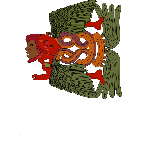 SVG Tribal war sign vector image