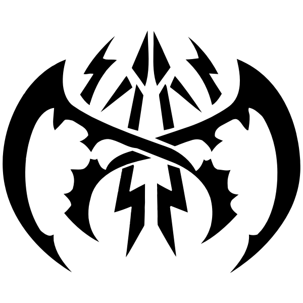 SVG Tribal wings design