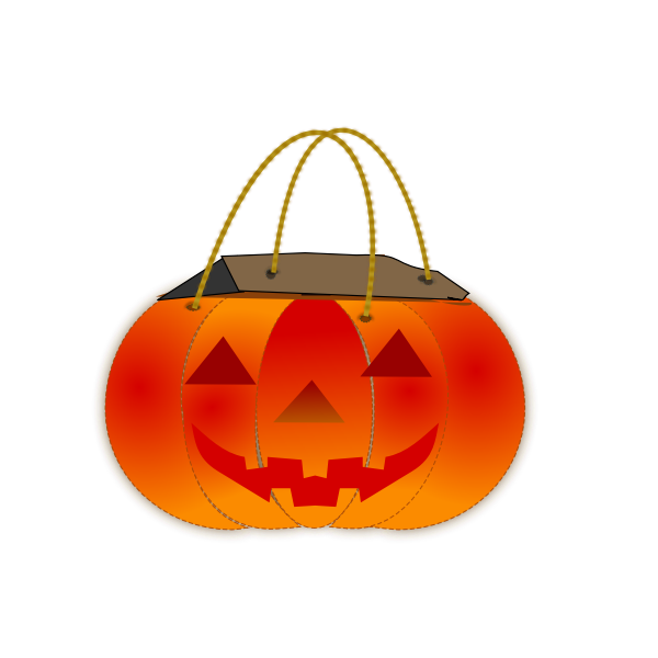 SVG Trick Or Treat Bag Vector Image