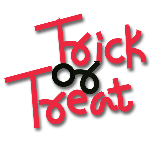 SVG Trick or treat vector icon
