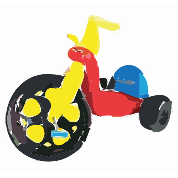 SVG Tricycle toy