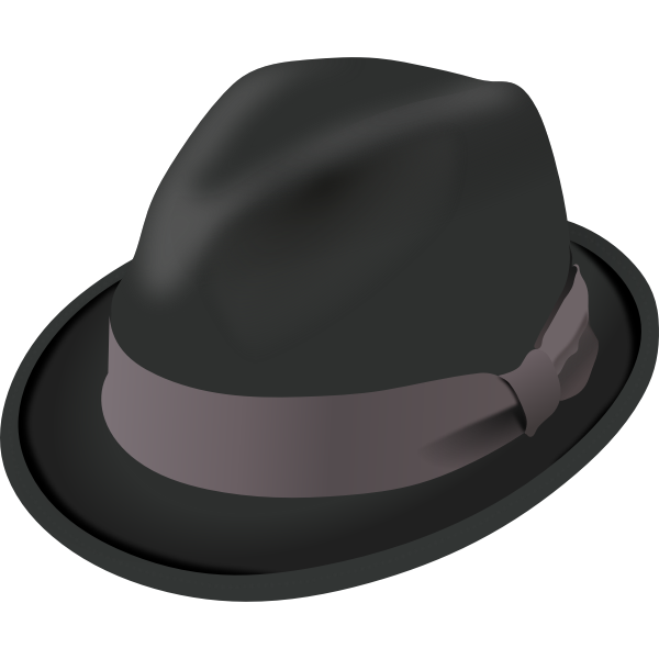 SVG Trilby hat