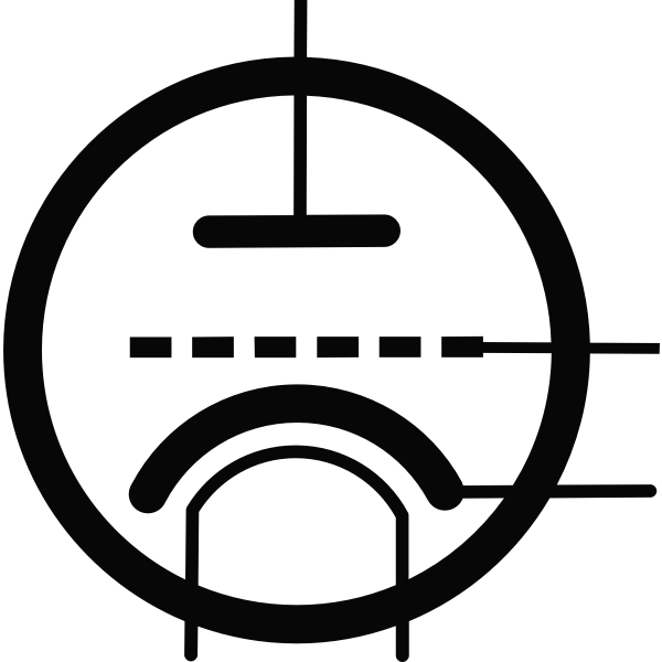 SVG Triode symbol vector image