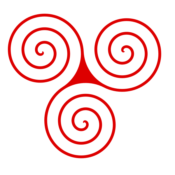SVG Triskelion Path Animation