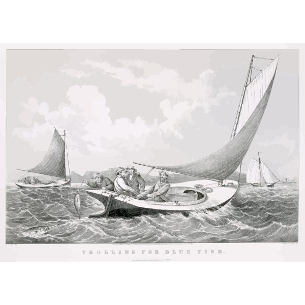 SVG Trolling For bluefish