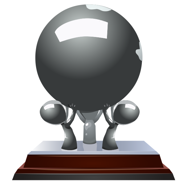 SVG trophy street creator earth
