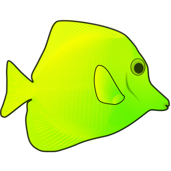 SVG Tropical fish