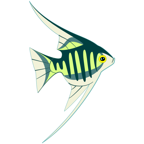 SVG Tropical fish image