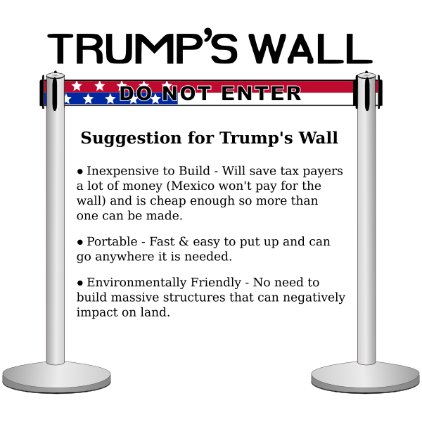 SVG Trump039s Wall