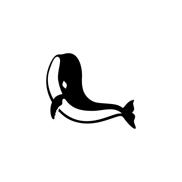 SVG Tubaro - Baleia - Shark