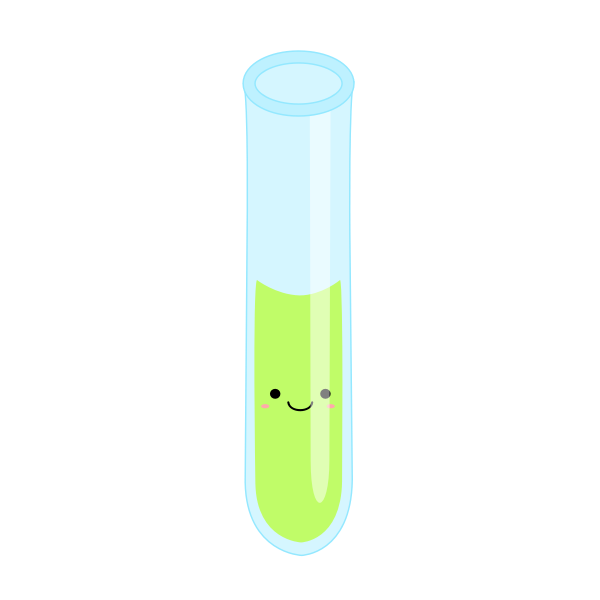 SVG Tube with liquid