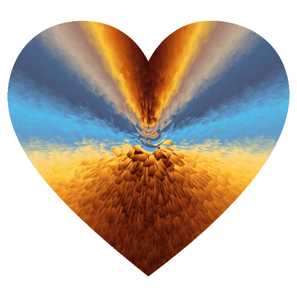 SVG Turbulent heart