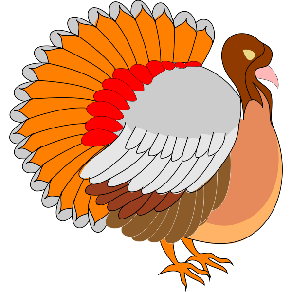 SVG Turkey vector image