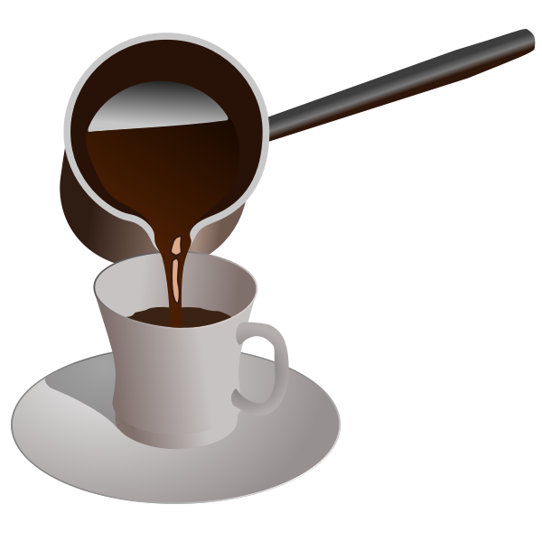 SVG Turkish coffee