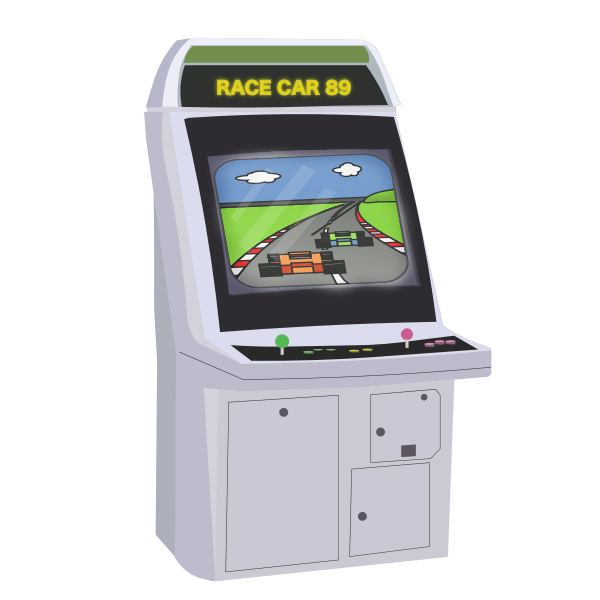 SVG Turned on Arcade Game